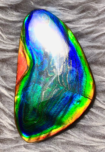 57 x 33.5 mm XL Imperial -Rainbow Colours Collector Stone - IMP-56  Double-Sided ! 両面 コレクション