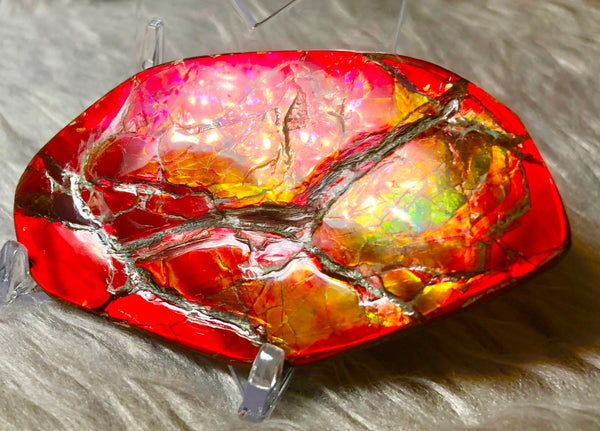 76 x 44 mm Huge Imperial - Collector Stone - IMP-57  Double-Sided !　両面　コレクション　ディスプレイピース