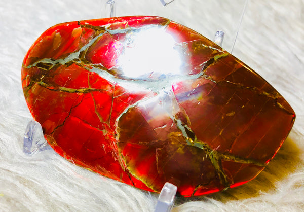 76 x 44 mm Huge Imperial - Collector Stone - IMP-57  Double-Sided !　両面　コレクション　ディスプレイピース