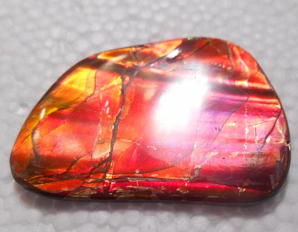 45 x 32 mm  Natural  Free Form . FFN 321 Ammolite  ナチュラル　ルース　アンモライト フリーフォーム