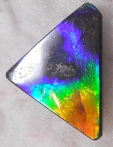 24 x 17 mm  Natural  Free Form . FFN 323 Ammolite  ナチュラル　ルース　アンモライト フリーフォーム