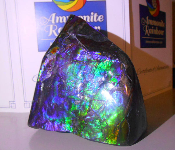 115x 100x 93 mm　Rare Natural Huge -Four-Sides Collector Stone  CS-86 レア4面カラー ナチュラル　コレクション　ディスプレイピース