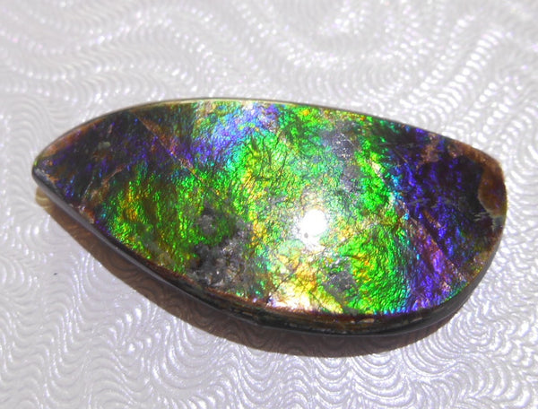 35 x 16 mm - Natural Free Form FFN 90 Ammolite　　ナチュラル　ルース　アンモライト