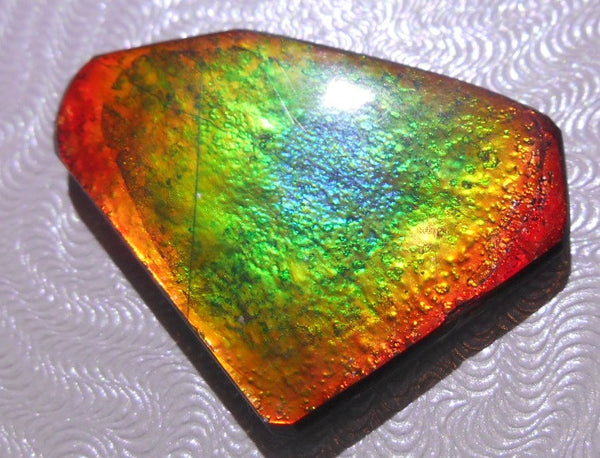 30 x 22 mm - Natural Free Form FFN 88 Ammolite　　ナチュラル　ルース　アンモライト
