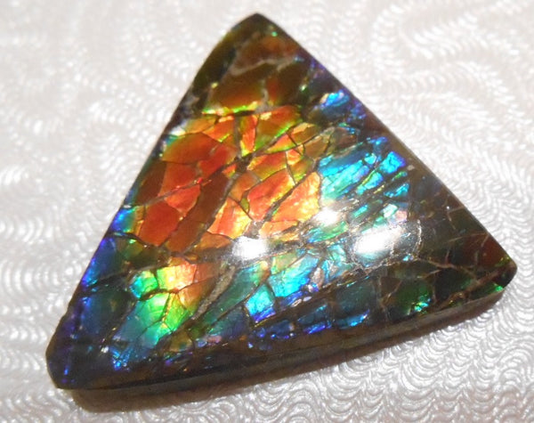 32 x 26 mm - Natural Free Form FFN 89 Ammolite　　ナチュラル　ルース　アンモライト