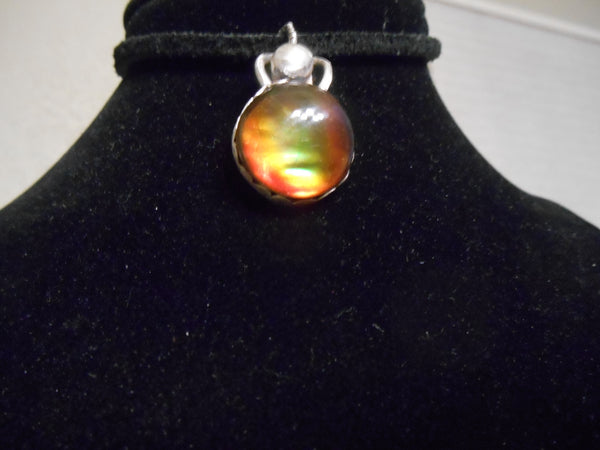 Copy of 23 mm x 11 mm Ammolite Pendant - JWY-05