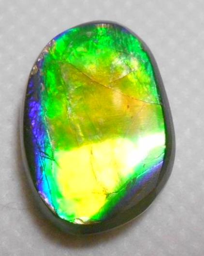 22 x 15 mm  Natural  Free Form . FFN 259  Ammolite   ナチュラル　ルース　アンモライト フリーフォーム