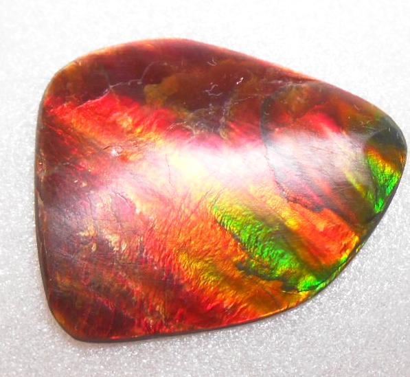 SALE! 40% OFF 32 x 26mm - IMP-47　Natural Ammolite Double-Sided Imperial With A Nipplite!　両面　レアルース　アンモライト