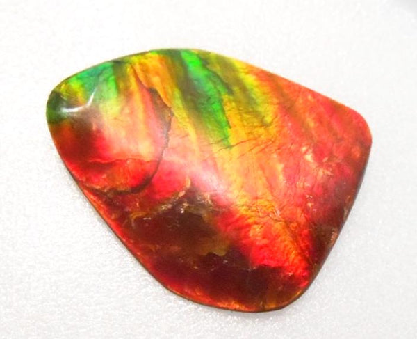 SALE! 40% OFF 32 x 26mm - IMP-47　Natural Ammolite Double-Sided Imperial With A Nipplite!　両面　レアルース　アンモライト