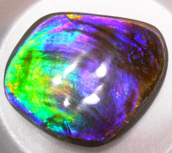 Make An Offer! 交渉あり☆Rare PINK with Gorgeous Colors COLLECTOR STONE  77 x 67 mm　Natural Ammolite - Feng Shui CS-105 ナチュラル　コレクション　ディスプレイピース