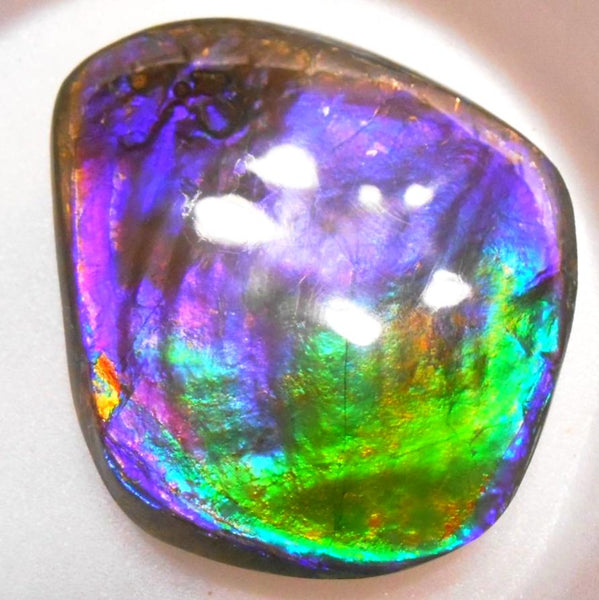 Make An Offer! 交渉あり☆Rare PINK with Gorgeous Colors COLLECTOR STONE  77 x 67 mm　Natural Ammolite - Feng Shui CS-105 ナチュラル　コレクション　ディスプレイピース