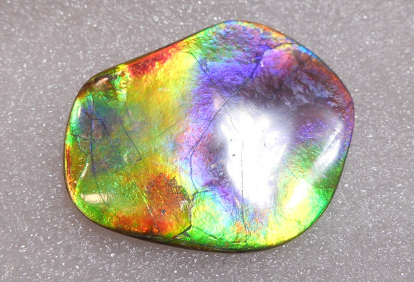 Make An Offer! 交渉あり☆Double-Sided Imperial Rare PINK with Gorgeous Colors COLLECTOR STONE  46 x 36 mm　Natural Ammolite - Feng Shui CS-106 ダブル 両面 ナチュラル　コレクション　ディスプレイピース