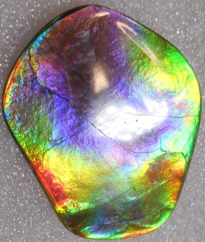 Make An Offer! 交渉あり☆Double-Sided Imperial Rare PINK with Gorgeous Colors COLLECTOR STONE  46 x 36 mm　Natural Ammolite - Feng Shui CS-106 ダブル 両面 ナチュラル　コレクション　ディスプレイピース