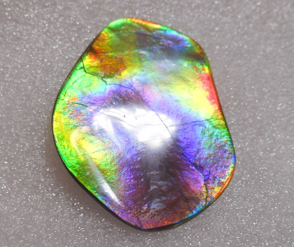 Make An Offer! 交渉あり☆Double-Sided Imperial Rare PINK with Gorgeous Colors COLLECTOR STONE  46 x 36 mm　Natural Ammolite - Feng Shui CS-106 ダブル 両面 ナチュラル　コレクション　ディスプレイピース