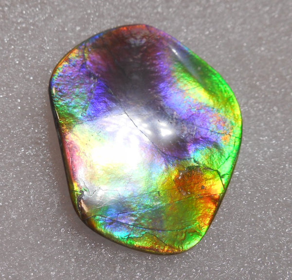 Make An Offer! 交渉あり☆Double-Sided Imperial Rare PINK with Gorgeous Colors COLLECTOR STONE  46 x 36 mm　Natural Ammolite - Feng Shui CS-106 ダブル 両面 ナチュラル　コレクション　ディスプレイピース