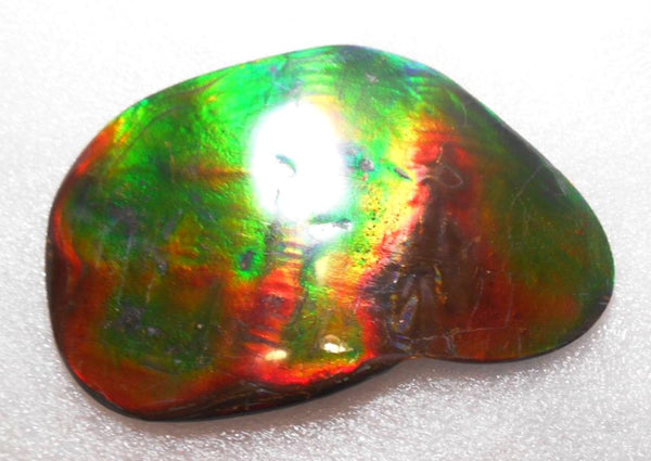 Make An Offer! 交渉あり☆Double-Sided HUGE Imperial Premium Rare Gorgeous Colors COLLECTOR STONE  91.5 x 62 mm　Natural Ammolite - Feng Shui CS-107 ダブル 超大型両面 ナチュラル　コレクション　ディスプレイピース