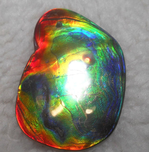Make An Offer! 交渉あり☆Double-Sided HUGE Imperial Premium Rare Gorgeous Colors COLLECTOR STONE  91.5 x 62 mm　Natural Ammolite - Feng Shui CS-107 ダブル 超大型両面 ナチュラル　コレクション　ディスプレイピース
