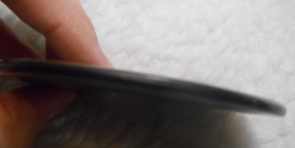 Make An Offer! 交渉あり☆Double-Sided HUGE Imperial Premium Rare Gorgeous Colors COLLECTOR STONE  91.5 x 62 mm　Natural Ammolite - Feng Shui CS-107 ダブル 超大型両面 ナチュラル　コレクション　ディスプレイピース