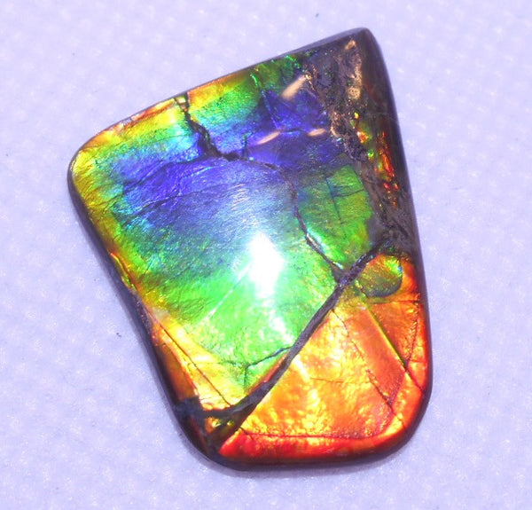 33 x 26 mm - IMP-37　Natural Ammolite Double-Sided Imperial BEAUTY!　両面　レアルース　アンモライト