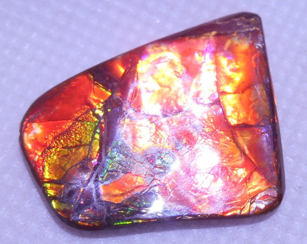 33 x 26 mm - IMP-37　Natural Ammolite Double-Sided Imperial BEAUTY!　両面　レアルース　アンモライト