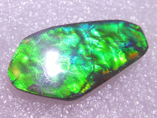 30 x 15  mm - Natural Free Form FFN 182  Ammolite ナチュラル　ルース　アンモライト フリーフォーム