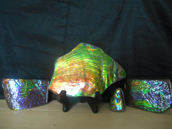 195 x 138 x 6~11mm - Collector Stone - CS-70    コレクターピース Natural HUGE AAA BLUE ZONE