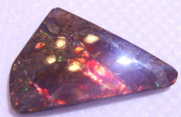 27 x 18 mm - IMP-39　Natural Ammolite Double-Sided Imperial BEAUTY!　両面　レアルース　アンモライト