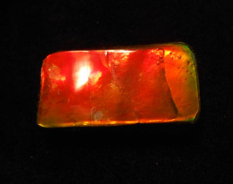 SALE 50% OFF!! 26 x 15 mm  Natural  Free Form . FFN 299 Ammolite  ナチュラル　ルース　アンモライト フリーフォーム