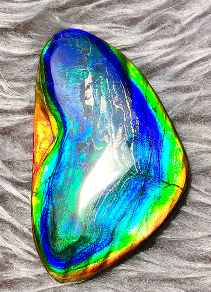 57 x 33.5 mm XL Imperial -Rainbow Colours Collector Stone - IMP-56  Double-Sided ! 両面 コレクション
