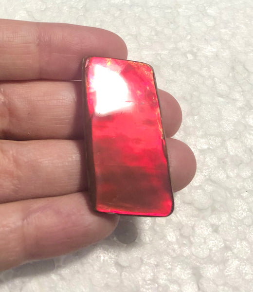 37x18x mm   Imperial Double-Sided  Collector Stone - IMP-82  Double-Sided ! 両面 コレクション