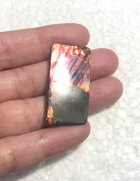 37x18x mm   Imperial Double-Sided  Collector Stone - IMP-82  Double-Sided ! 両面 コレクション