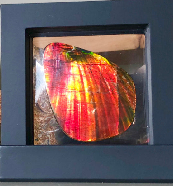 70 x 52mm 　Huge Imperial -Rainbow Colours Collector Stone - IMP-62  Double-Sided ! 両面 コレクション