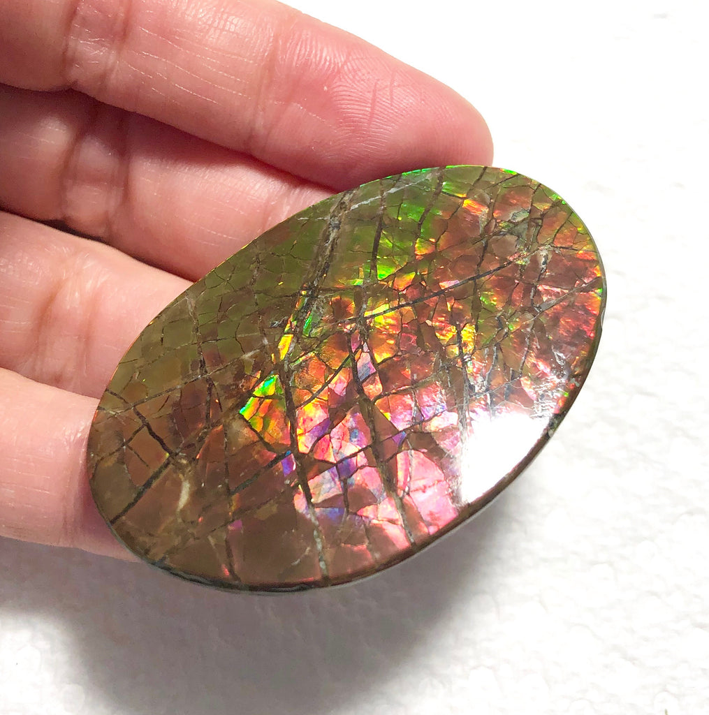 IMPERIAL アンモライト 両面レインボー レアルース