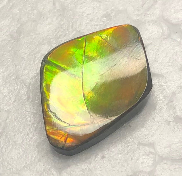 Copy of Round shaped Ammolite NATURAL Hand POLISHED Gemstone 28mm