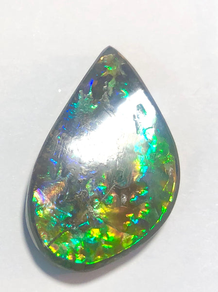 30  x 19 mm  Natural  Free Form . FFN352 Ammolite  ナチュラル　ルース　アンモライト フリーフォーム