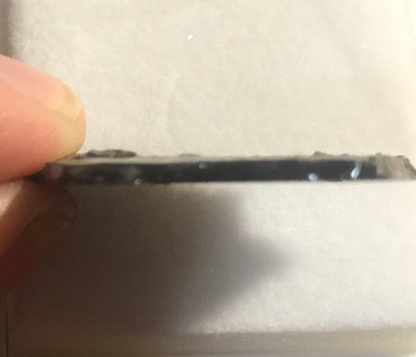 Ammolite Rough Display  30x23mm - RS-16 Rough Stone Collection Ammlite  アンモライト 原石ラフ