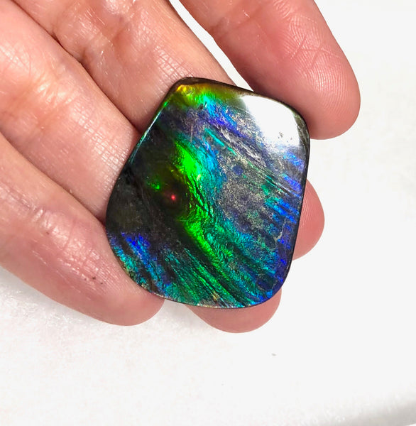 34.5 x 31mm  Nipplite Imperial -Rainbow Colours Collector Stone - IMP-75  Double-Sided ! 両面 コレクション