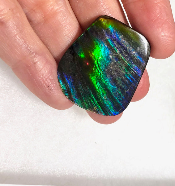 34.5 x 31mm  Nipplite Imperial -Rainbow Colours Collector Stone - IMP-75  Double-Sided ! 両面 コレクション