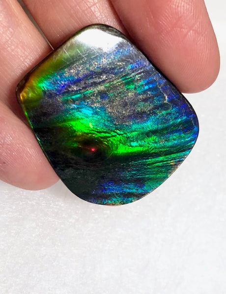 34.5 x 31mm  Nipplite Imperial -Rainbow Colours Collector Stone - IMP-75  Double-Sided ! 両面 コレクション