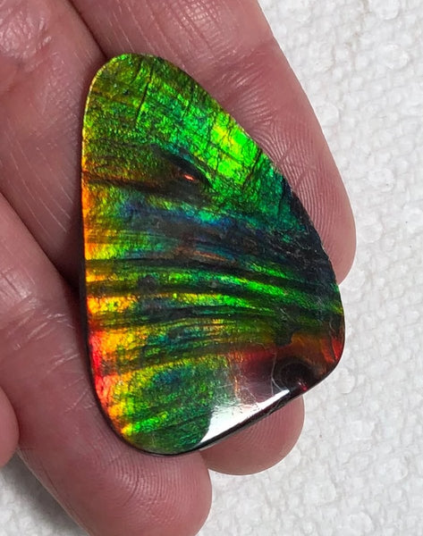 38 x 25mm  Nipplites Imperial -Rainbow Colours Collector Stone - IMP-77  Double-Sided ! 両面 コレクション