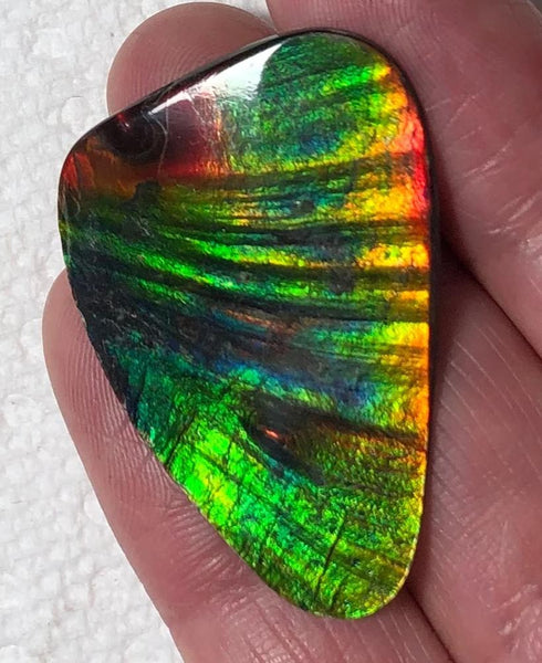 38 x 25mm  Nipplites Imperial -Rainbow Colours Collector Stone - IMP-77  Double-Sided ! 両面 コレクション