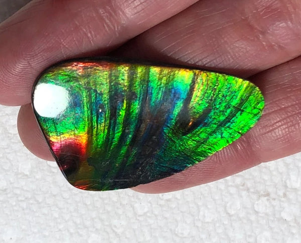 38 x 25mm  Nipplites Imperial -Rainbow Colours Collector Stone - IMP-77  Double-Sided ! 両面 コレクション