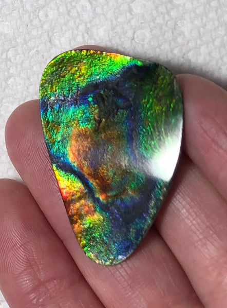 38 x 25mm  Nipplites Imperial -Rainbow Colours Collector Stone - IMP-77  Double-Sided ! 両面 コレクション