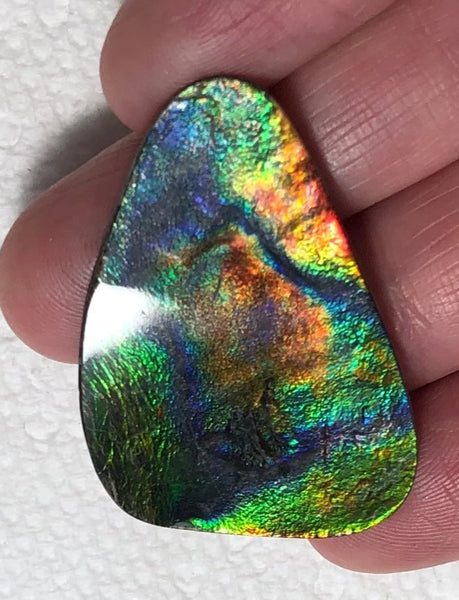 38 x 25mm  Nipplites Imperial -Rainbow Colours Collector Stone - IMP-77  Double-Sided ! 両面 コレクション