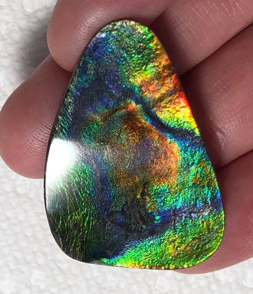 38 x 25mm  Nipplites Imperial -Rainbow Colours Collector Stone - IMP-77  Double-Sided ! 両面 コレクション