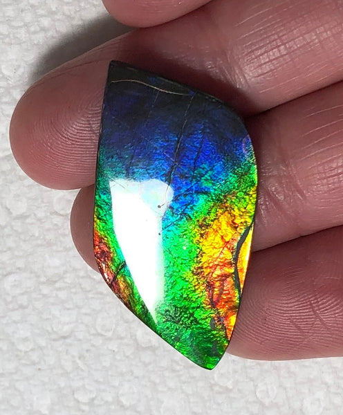 35x19.5mm   Imperial -Rainbow Colours Collector Stone - IMP-78  Double-Sided ! 両面 コレクション