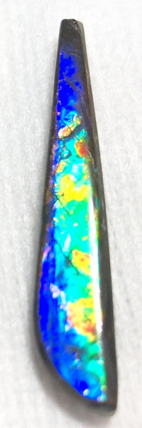 41 x 7 mm  Natural  Free Form . FFNT 121 Ammolite  ナチュラル　ルース　アンモライト フリーフォーム