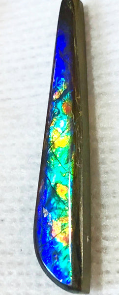 41 x 7 mm  Natural  Free Form . FFNT 121 Ammolite  ナチュラル　ルース　アンモライト フリーフォーム