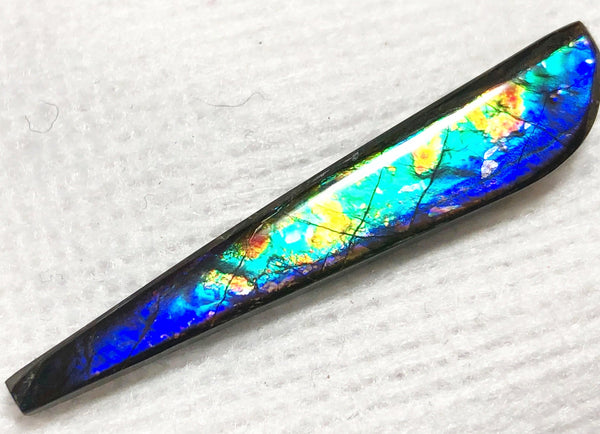 41 x 7 mm  Natural  Free Form . FFNT 121 Ammolite  ナチュラル　ルース　アンモライト フリーフォーム
