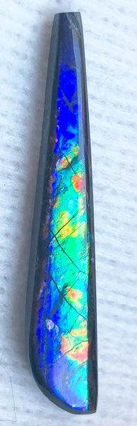 41 x 7 mm  Natural  Free Form . FFNT 121 Ammolite  ナチュラル　ルース　アンモライト フリーフォーム